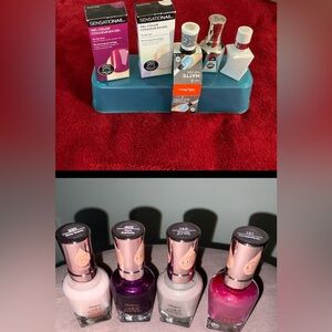 Sally Hansen Miracle Gel Nail Polish MATTE SENSATIONAL GEL pink purple BRAND NEW